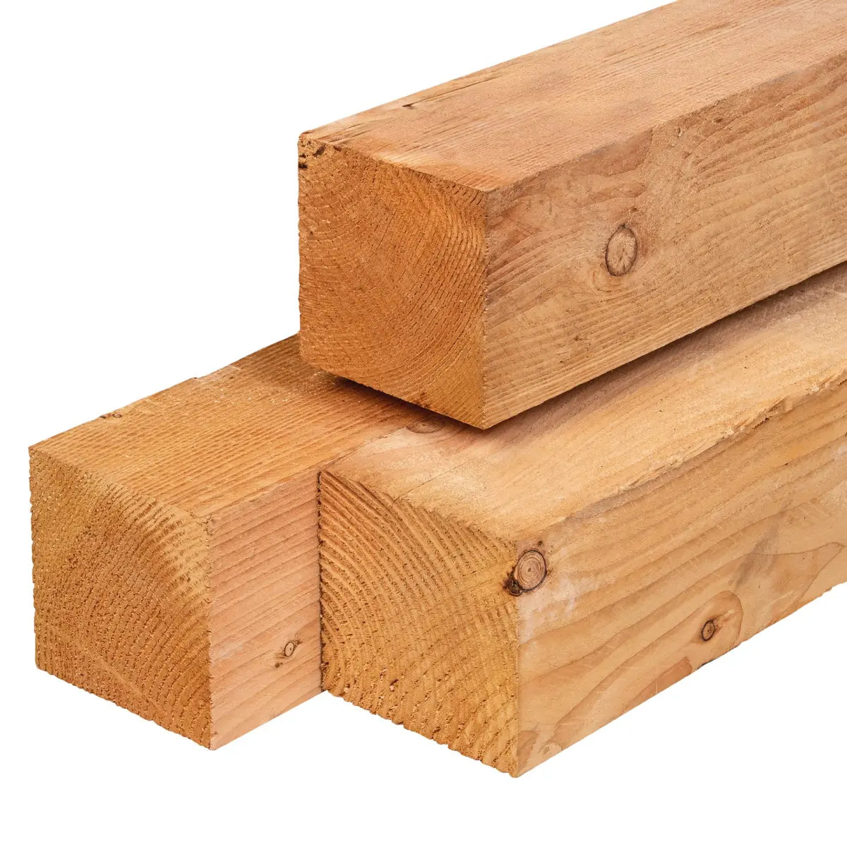 Paal Douglas Ongedroogd en Fijnbezaagd 15,0x15,0x300cm