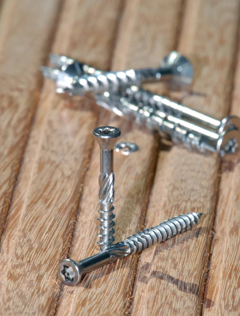 Woodies® Ult.vlonderschroef 5x60/35 platverz.kop T-25 rvs410