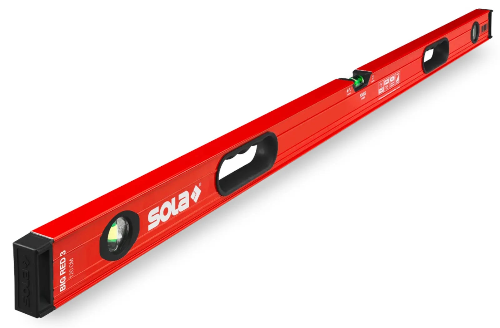 SOLA Aluminium waterpas Big Red 3 200cm