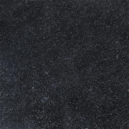 Natuursteen Brasilian Black tegel 60x60x3 cm. steeljet