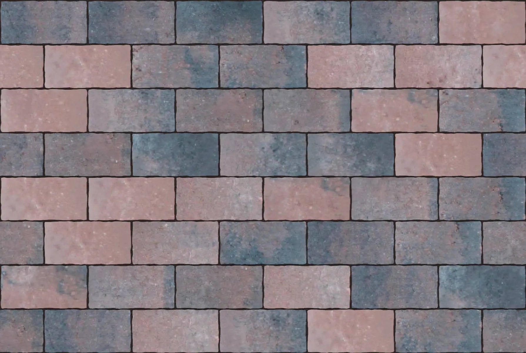 Wallblock Old 15x15x30 Brons