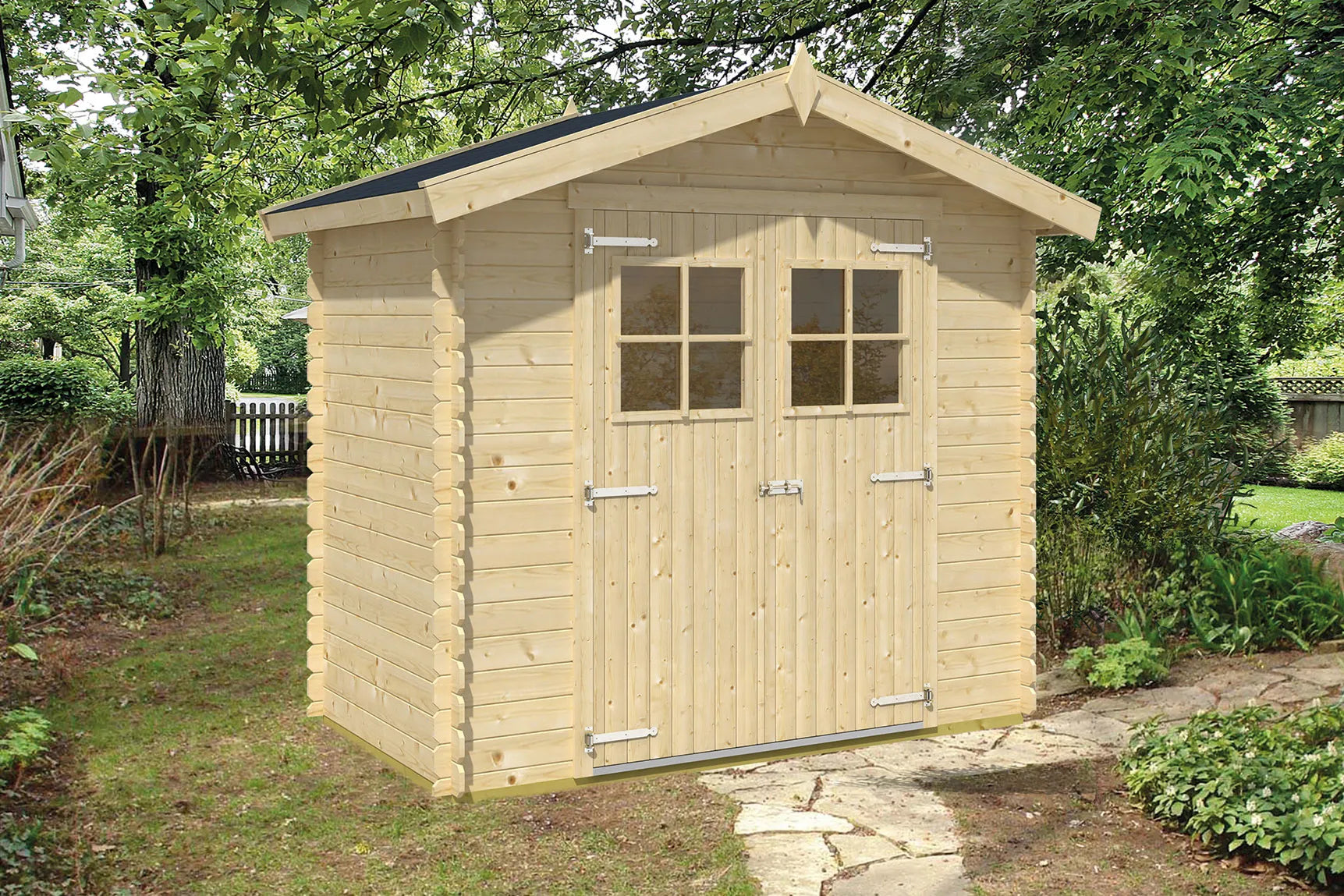Blokhut - Tuinhuis 19mm Malva incl. vloer