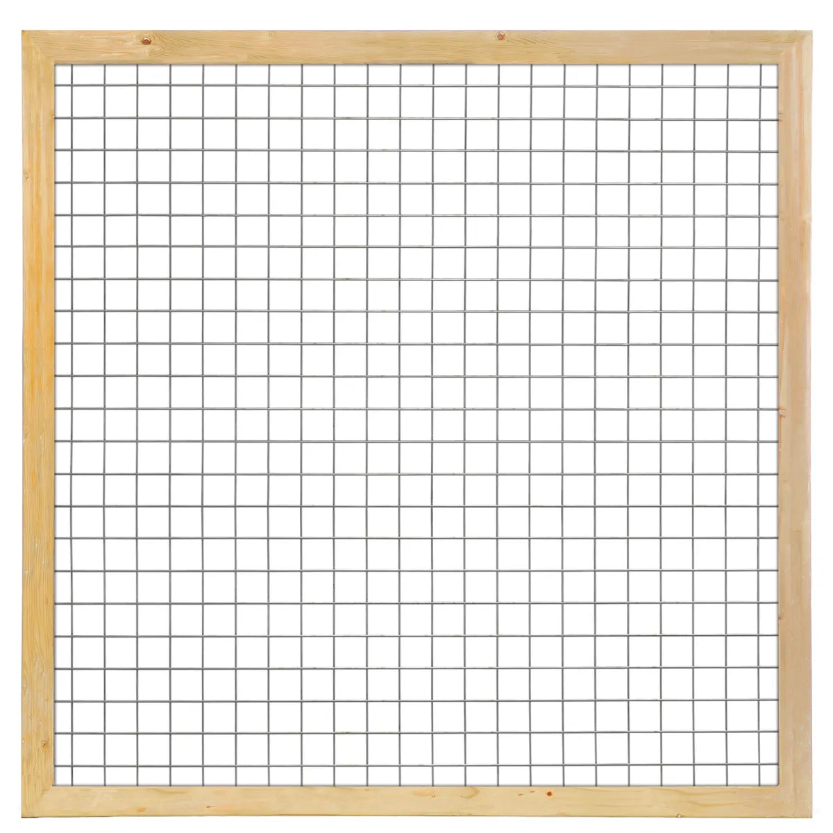 Gaaselement met kader 45x45mm H180xB180cm geïmpregn