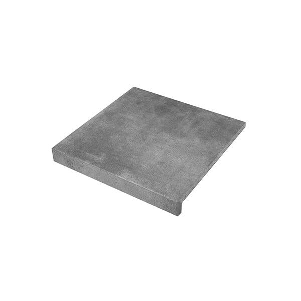 Keramische randtegel Solido Ceramica Cemento Smoke 60x60x3