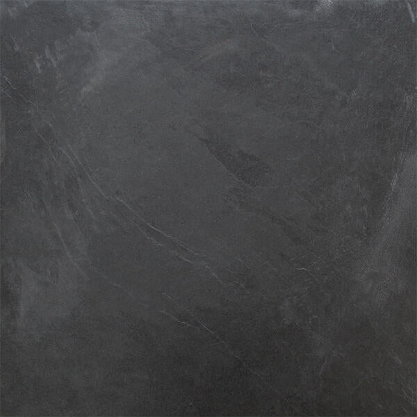 Keramische tegel Plaat Zwart crush 75x75x2