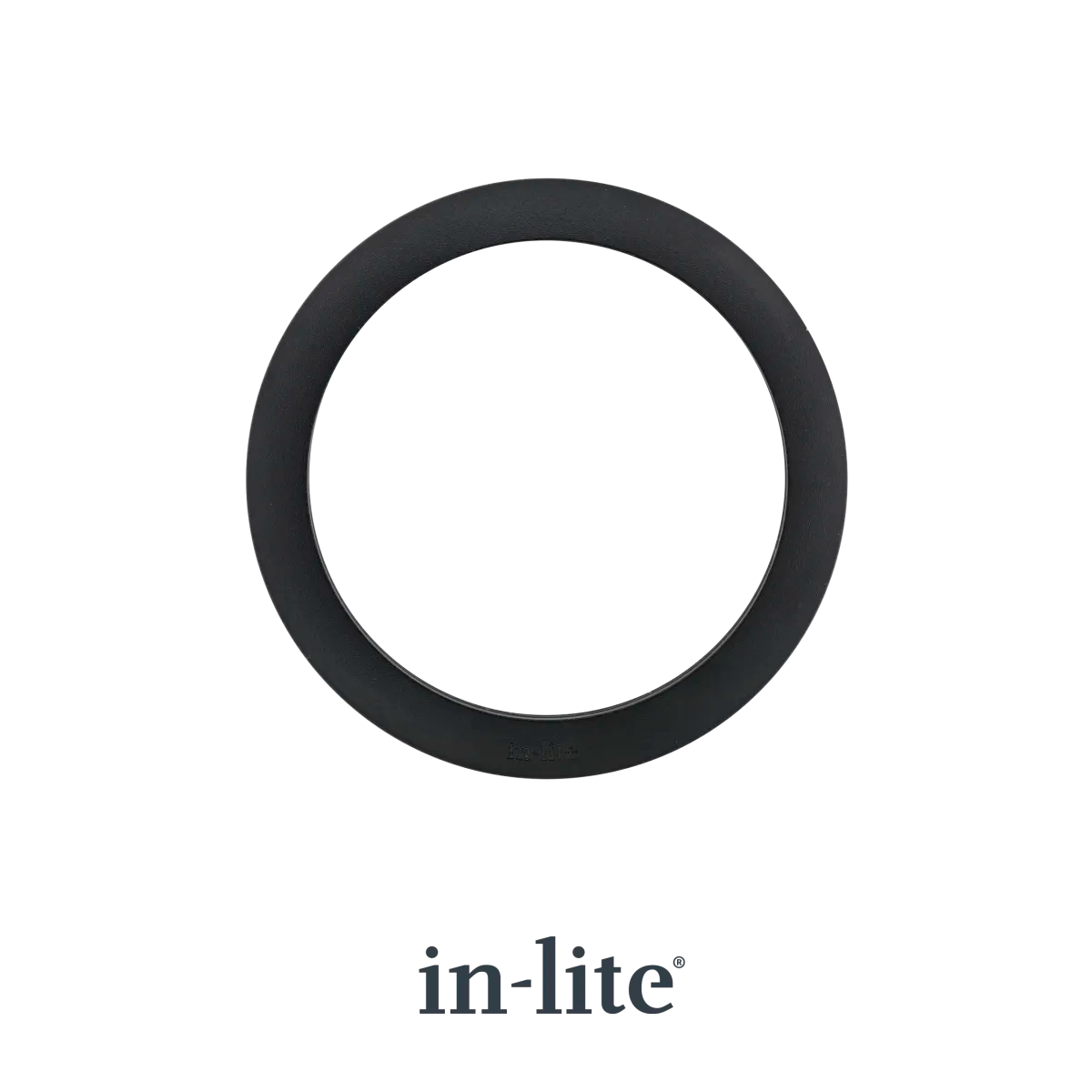 In-Lite RING 68 grondspot accessoire Black voor BOX1-PLATE 1