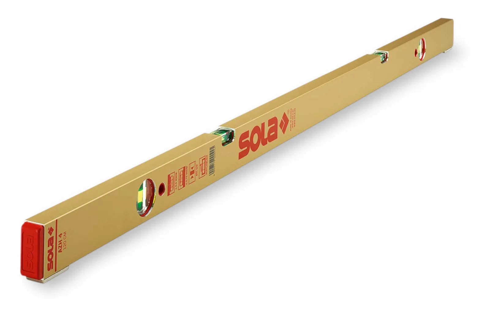 SOLA Aluminium stelwaterpas met voetjes AZH 4 200cm