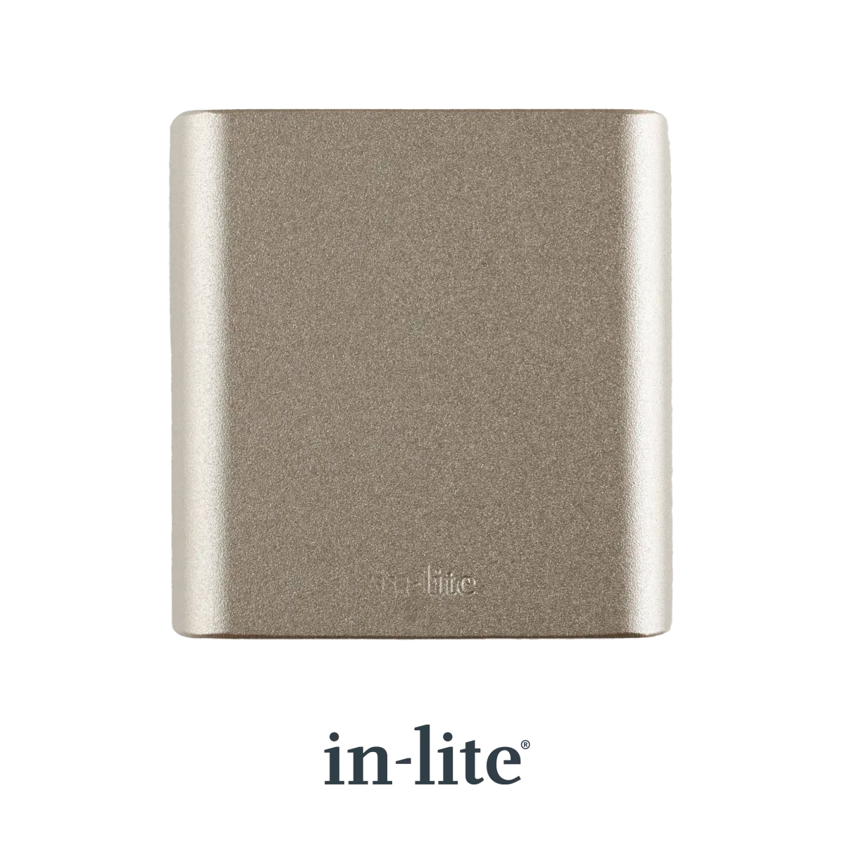In-Lite Ace Down Wall 100-230V - Rosé Silver