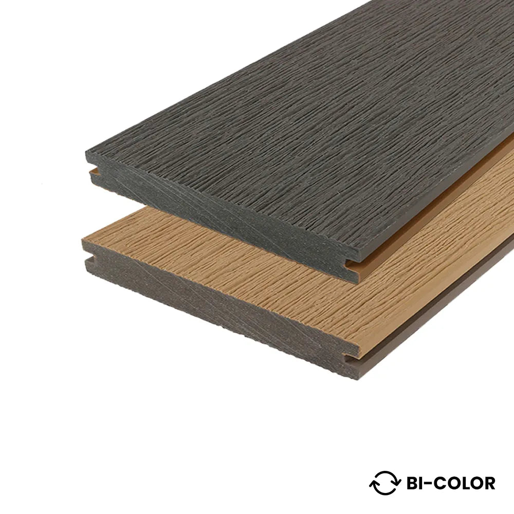 WPC Terrasplank Massief Vintage 2,3x21x400cm Lunar Grey/Ceda