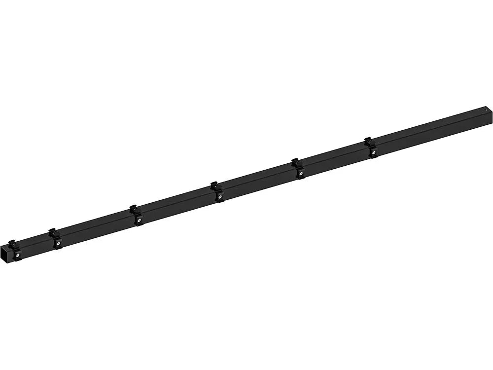 Hillfence h.paal+aansluitingset afdekkap 6x6x240cm zwart
