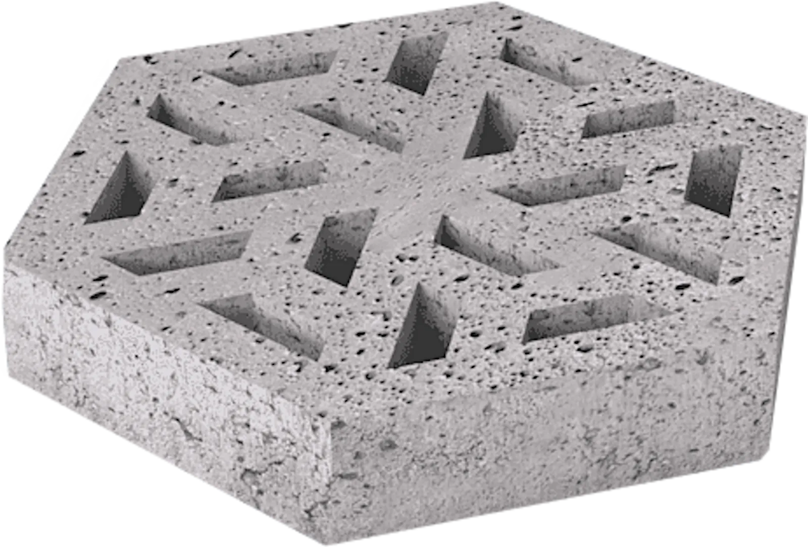 Schellevis Oudhollands ECO-tegel 37,5x37,5x7 cm grijs