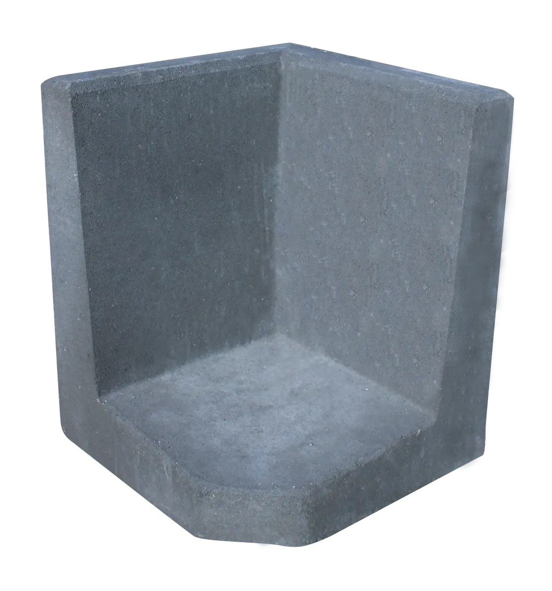 L-Hoekelement 50x40x40 Antraciet