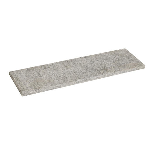 Natuursteen Blue Stone strook gevlamd & geborsteld 30 cm breed hoekstuk 50/30x3 cm.