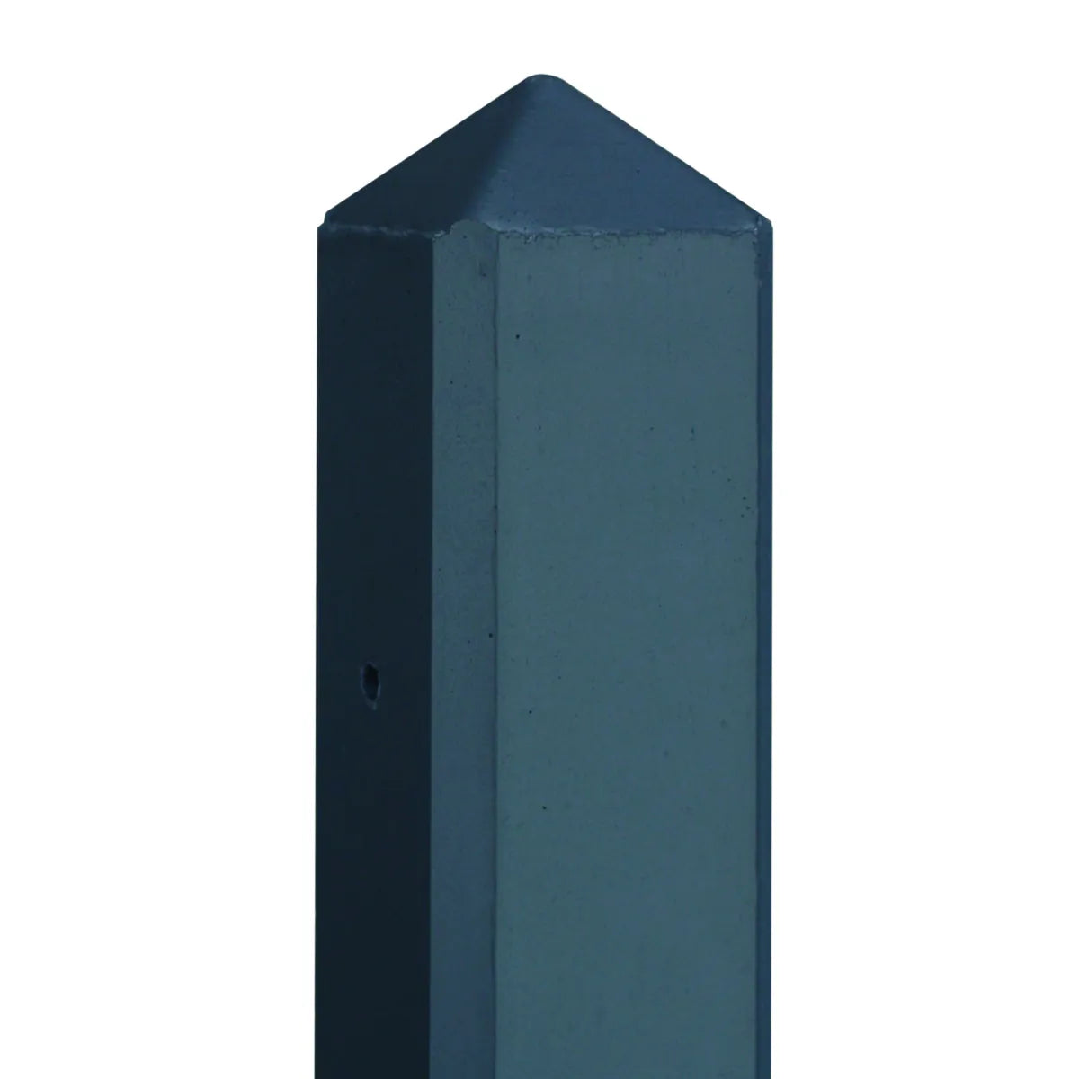 Beton-paal IJssel gecoat diamantkop 10x10x280cm