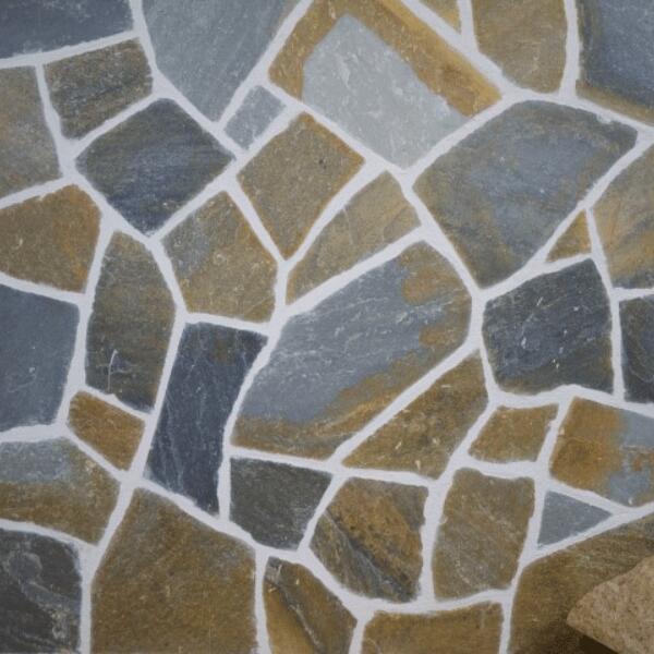 Natuursteen Polychromo Flagstones 3-5 cm